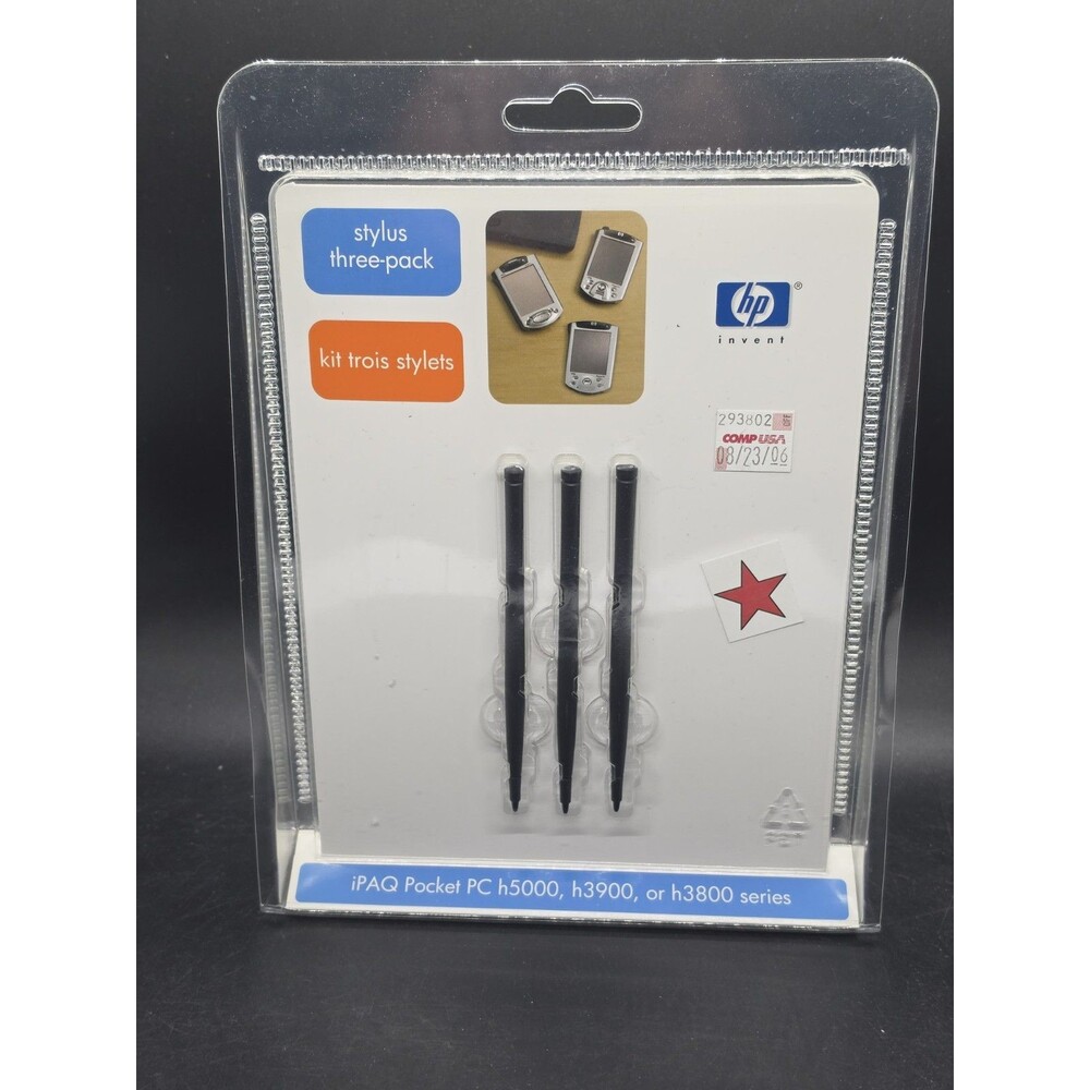 HP iPAQ 3800, 3900, 5400 - 3 pack (FA126A#AC3) New Sealed Rare HTF